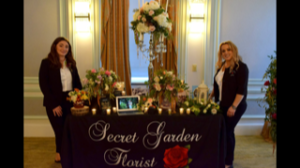 Secret Garden Florist wedding booth